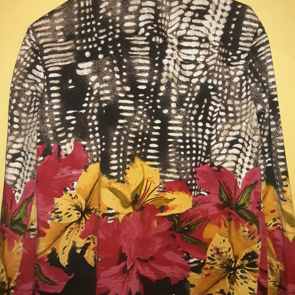 Beautiful multicolored light weight jacket - Picture 2 of 2